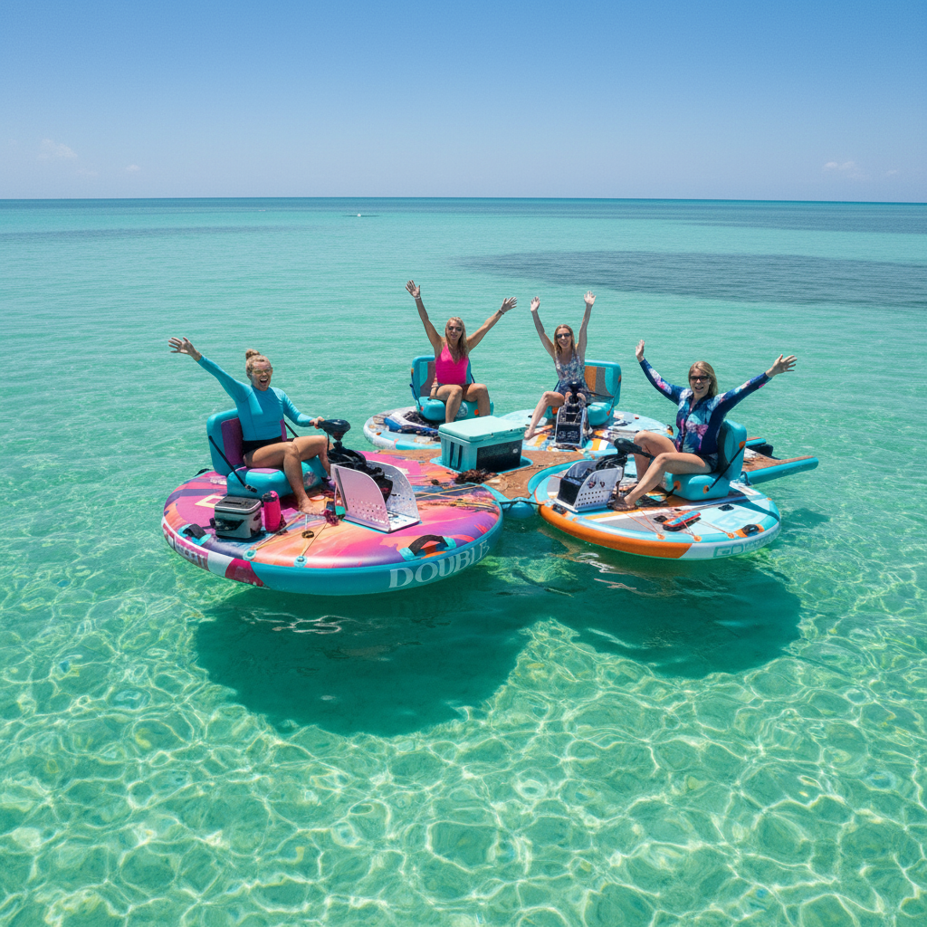 GoBoat Double Lifestyle Shot